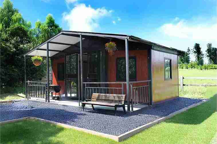 1 Bed modular home won by an EZ Winnings winner